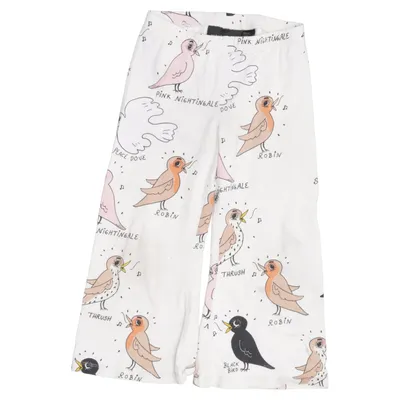 Leggings (White, Multicolored) from Mini Rodini Cotton, Elastane