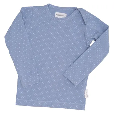 Long sleeve T-shirt (Blue, White) from Phister & Philina Cotton, Elastane