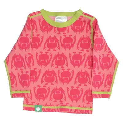 Long sleeve T-shirt (Pink, Green) from Vossatassar Cotton, Polyamide, Wool