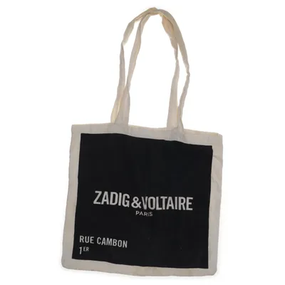 Canvas tas (Wit, Zwart) van Zadig & Voltaire