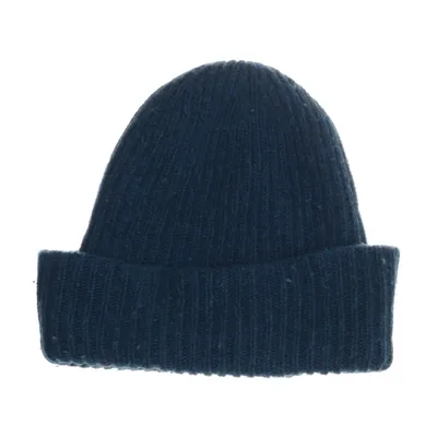 Beanie (Blue) from Chamaye Cashmere, Polyamide, Wool, Viscose