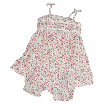 Robe (Blanc, Multicolore) de Sergent Major Coton