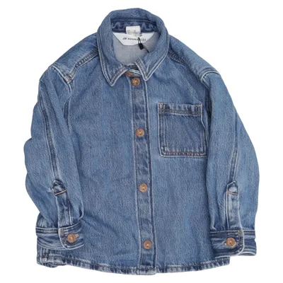 Chemise en jean (Bleu) de H&M Adorables Coton, Lyocell
