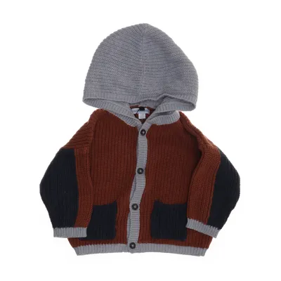 Huvtröja (Brun, Grå, Flerfärgad) från Vertbaudet Bomull