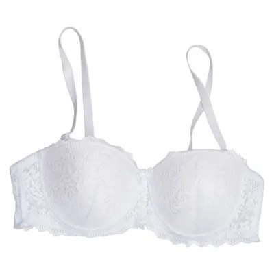Soutien-gorge (Blanc) de Rosa Junio Coton, Élasthane