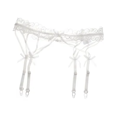 Strumpebandshållare (Vit)