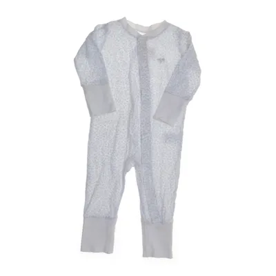 Sparkdräkt (Vit, Blå) från Livly Bomull
