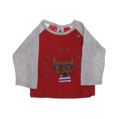 Baseballtrøje (A568) fra Petit Bateau Bomuld