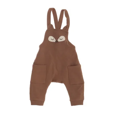 Dungarees (Brown) from Lindex Kids Cotton, Elastane