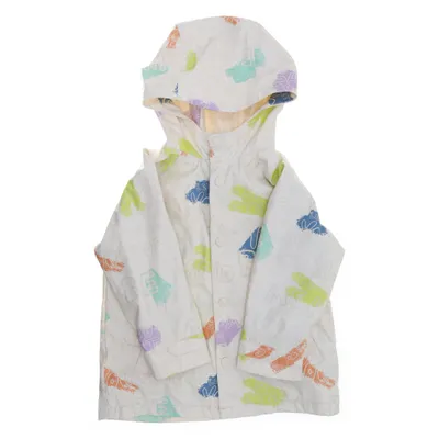 Regenjacke (Weiß, Mehrfarbig) von Zara Polyurethan