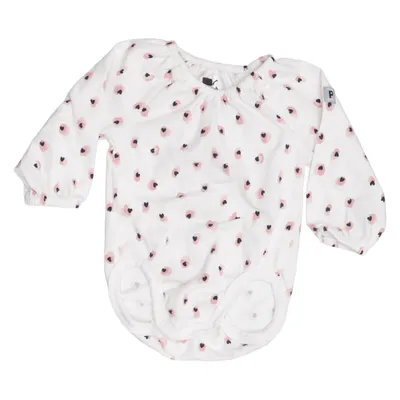 Body (White, Pink, Blue) from Polarn O. Pyret Elastane, Organic cotton
