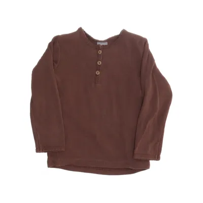 Henley shirt (Beige) van H&M Katoen, Elastaan