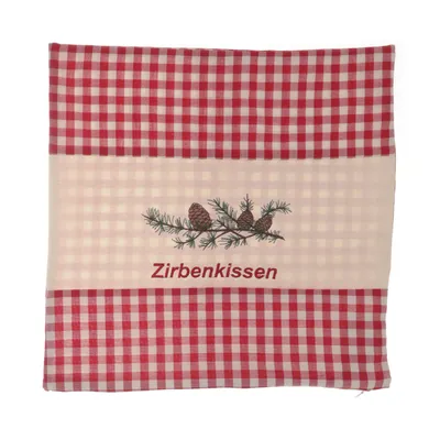Sierkussensloop (Beige, Rood) van Aude Home Polyester