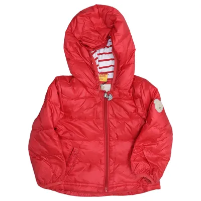 Winterjas (Rood) van Steiff Katoen, Elastaan, Polyamide