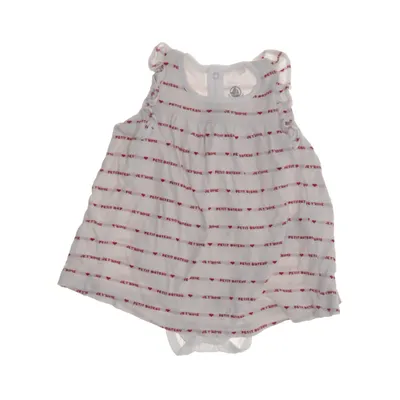 Body (White, Red) from Petit Bateau Cotton