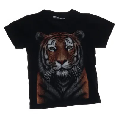 T-shirt (Svart, Orange) från Rock Eagle Bomull