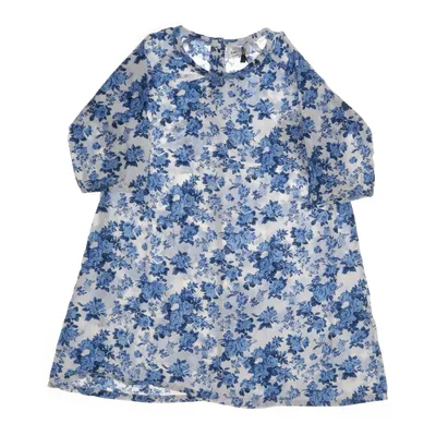 Jurk (Blauw, Wit, Meerkleurig) van Cactico Katoen