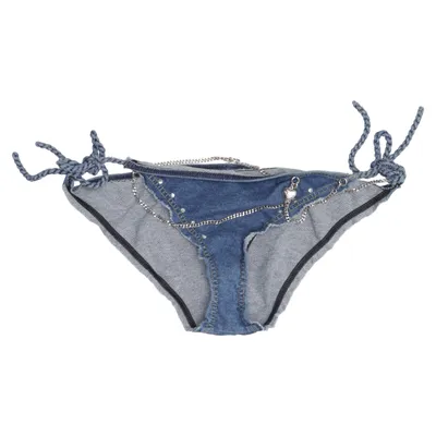 Bikiniunderdel (Blå) från Agent Provocateur Bomull, Elastan