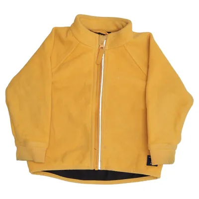 Fleecejakke (Gul) fra Polarn O. Pyret Polyester