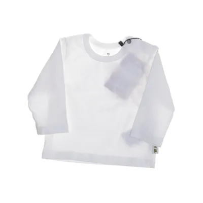 Långärmad t-shirt (Vit) från Steiff Bomull, Elastan