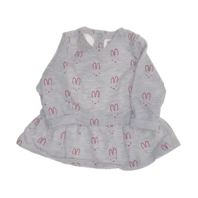 Jurk (Grijs, Roze) van Nijntje Miffy Katoen, Viscose
