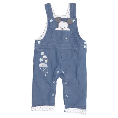 Tuinbroek (Blauw, Meerkleurig) van Disney Baby Organisch katoen, Polyester