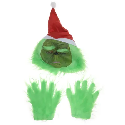 Masquerade-masker (Groen, Meerkleurig)