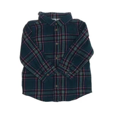 Flannel shirt (Green, Multicolored) from H&M Baby Cotton