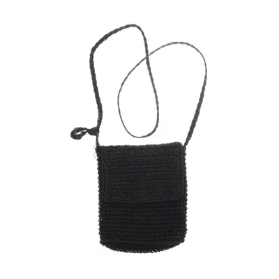 Handbag (Vintage Raffia-Handtasche für Schulter oder Cross Body) from Conte of Florence Hemp