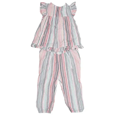 Set (Wit, Roze, Blauw) van F&F Baby Katoen