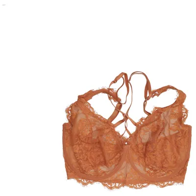 Bra (Brown) from Playful Promises Elastane, Polyamide, Polyester