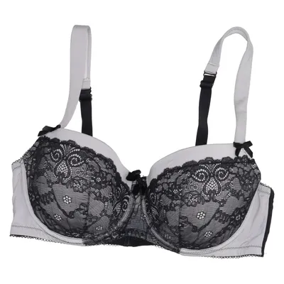 Soutien-gorge (Gris, Noir) de KappAhl Élasthane, Polyamide