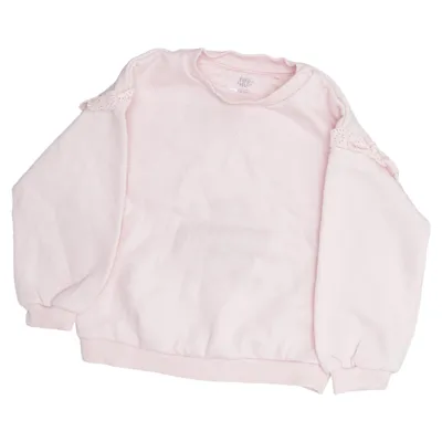 Sweatshirt (Roze) van Fred & Flo Katoen, Polyester