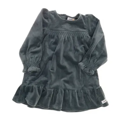 Jurk (Grijs, Groen) van Newbie by KappAhl Polyester, Elastaan