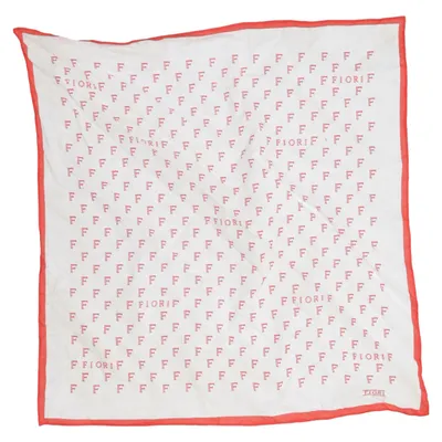 Handkerchief (White, Red) from Fiori