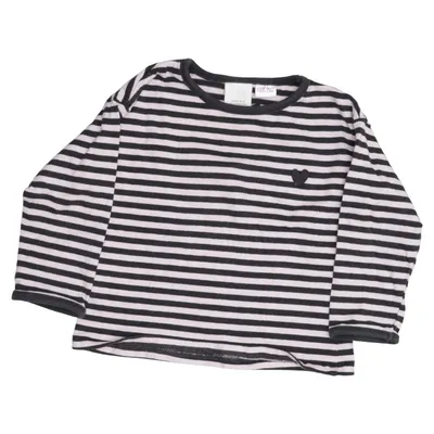 Lange mouwen shirt (Zwart, Roze) van Zara