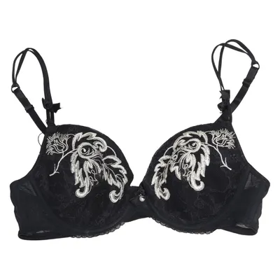 Soutien-gorge (Noir) de Miriale Coton, Élasthane, Polyamide, Polyester