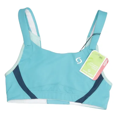 Sport-BH (Blau) von Moving Comfort Elasthan, Polyester