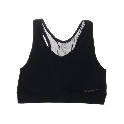 Sport-bh (Zwart) van Newbody Elastaan, Gerecycled polyester