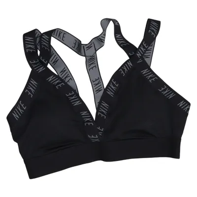 Sports bra (Black) from Nike Elastane, Polyester, Polyurethane