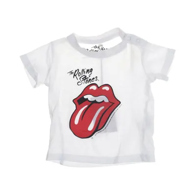 T-shirt (Vit, Flerfärgad) från The Rolling Stones Bomull