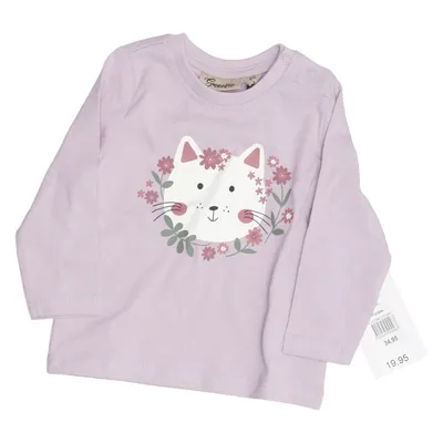 T-shirt à manches longues (Violet) de Sweetie Coton