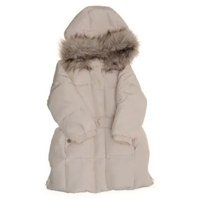 Dunfrakke (Beige) fra Zara Baby Dun, Fjer