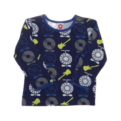 Long sleeve T-shirt (Blue, Multicolored) from Katvig Organic cotton, Elastane