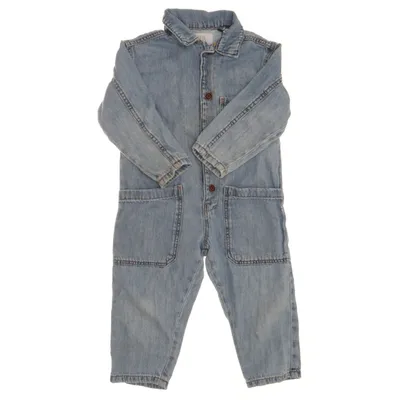 Jumpsuit (Blauw) van Zara Katoen