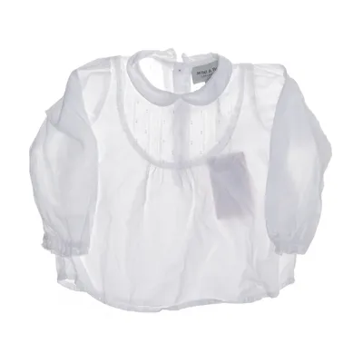 Blouse (White) from Mini a Ture Cotton