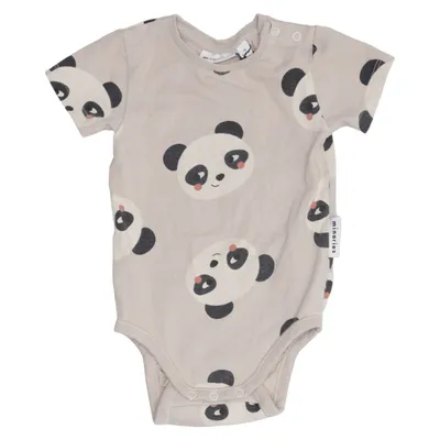 Romper (Beige, Zwart) van Minories Katoen, Elastaan