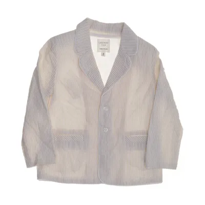 Blazer (Beige, Wit) van Carrément Beau Katoen