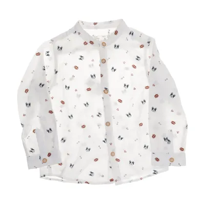Skjorta (Vit, Flerfärgad) från Zara BabyBoy