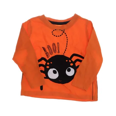 Lange mouwen shirt (Oranje, Zwart) van Mini Rebel Katoen